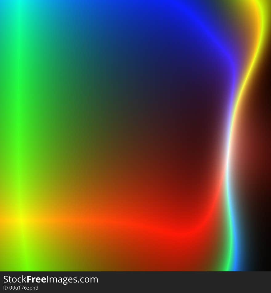 Abstract color background, computer generated. Abstract color background, computer generated