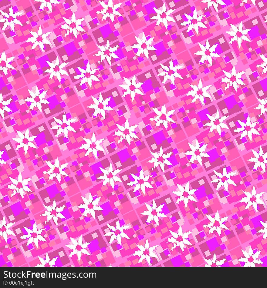 Seamless pink pattern