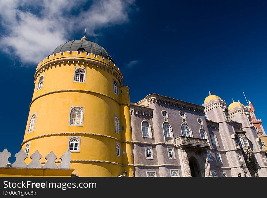 Palacio da Pena, Sintra, Portugal. Palacio da Pena, Sintra, Portugal