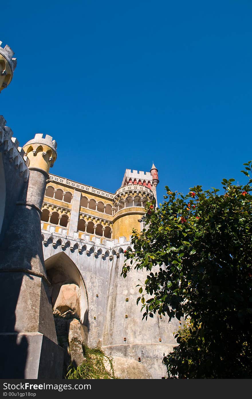 Palacio da Pena, Sintra, Portugal. Palacio da Pena, Sintra, Portugal