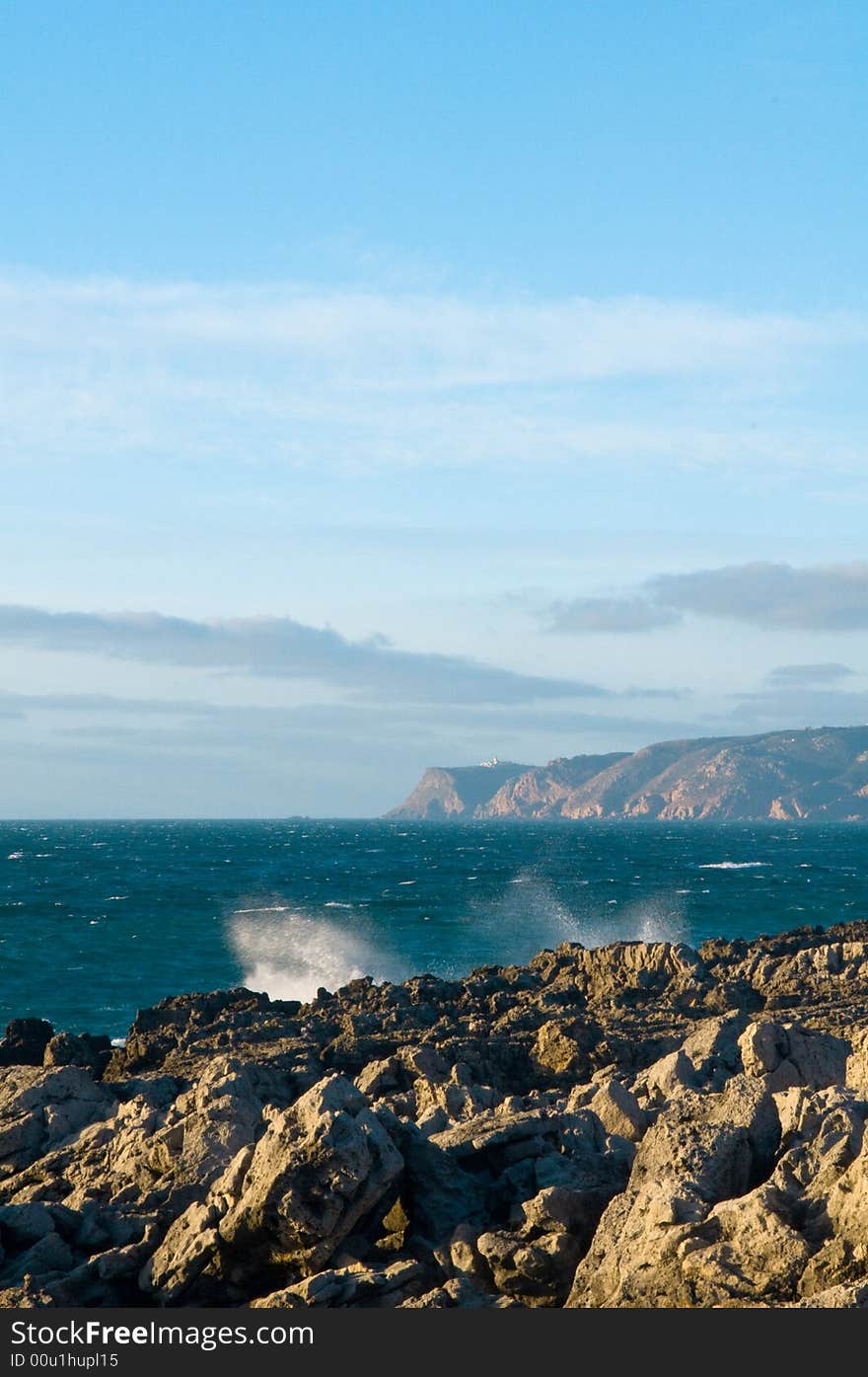 Roca Cape (Cabo Da Roca) In Sintra, Portugal.