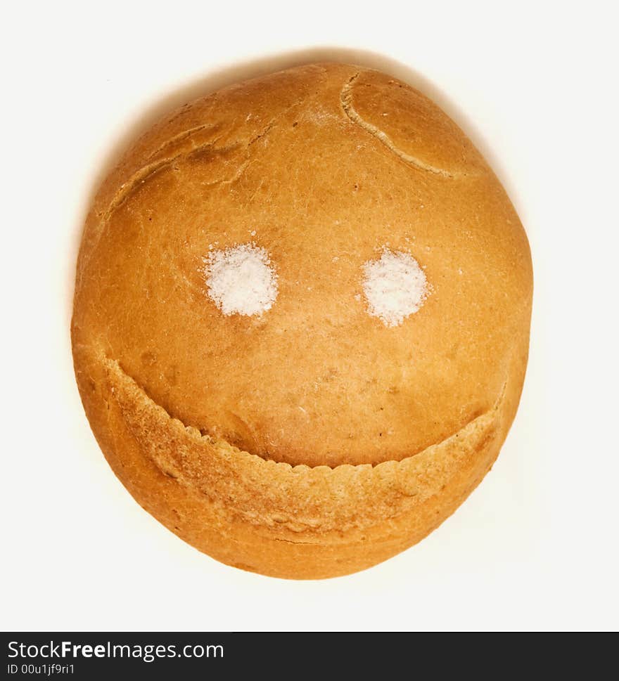 Smiling bread