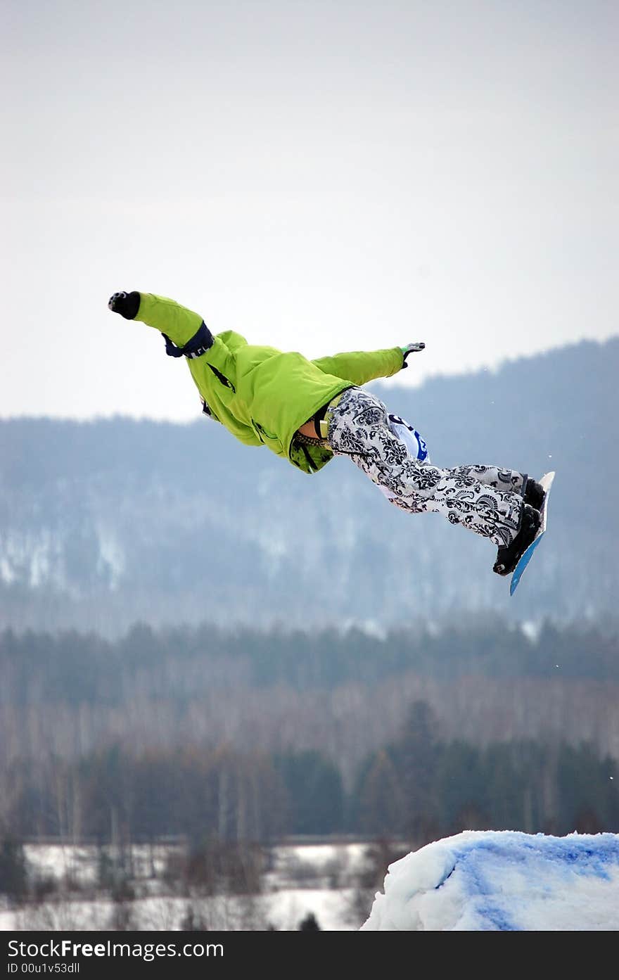 Snowboard free style