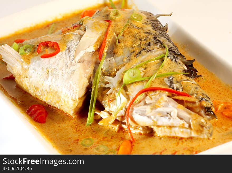 White fish kare