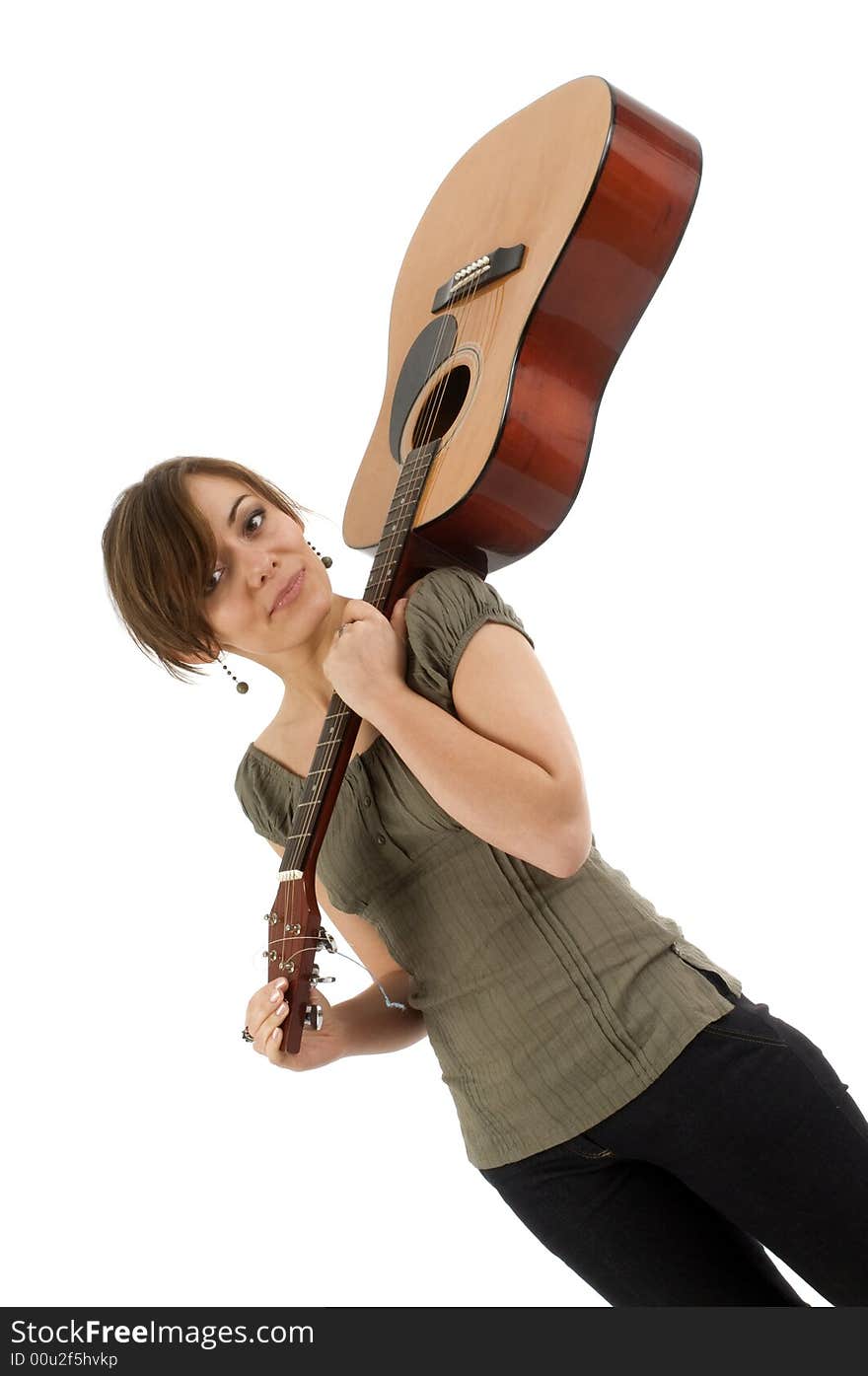 Girl With The Guitar