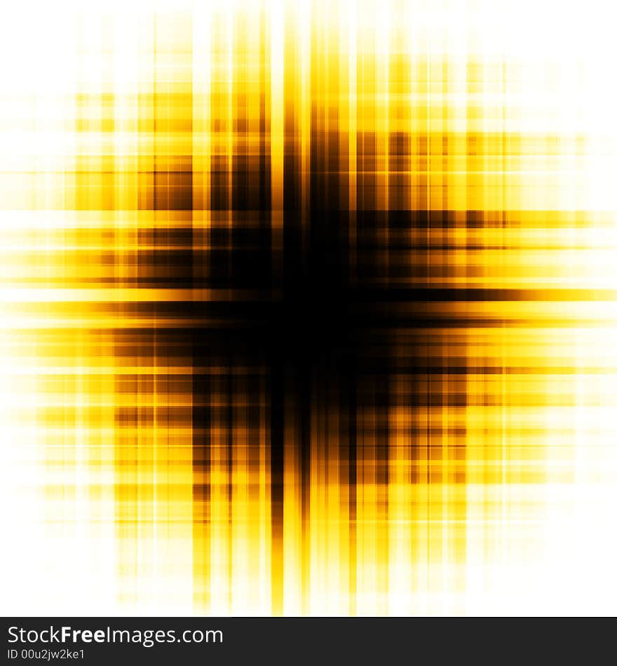 Yellow psychedelic eye background