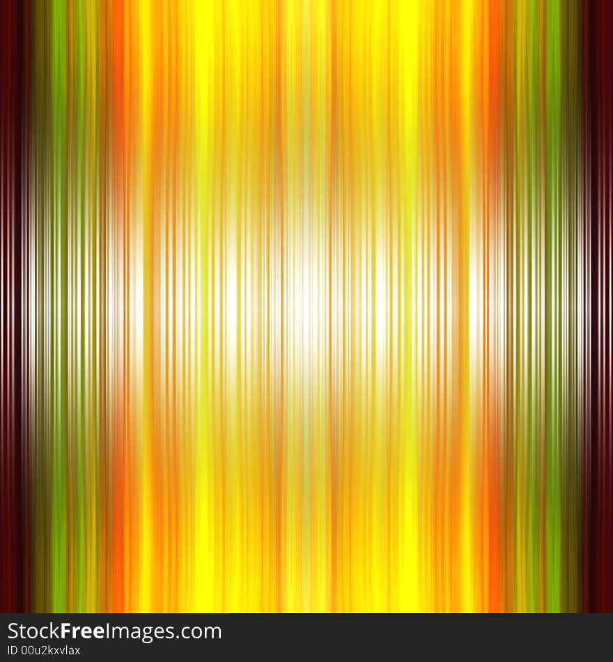 Yellow orange abstract waterfa