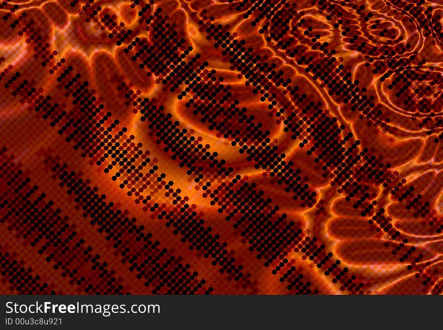 Abstract orange background