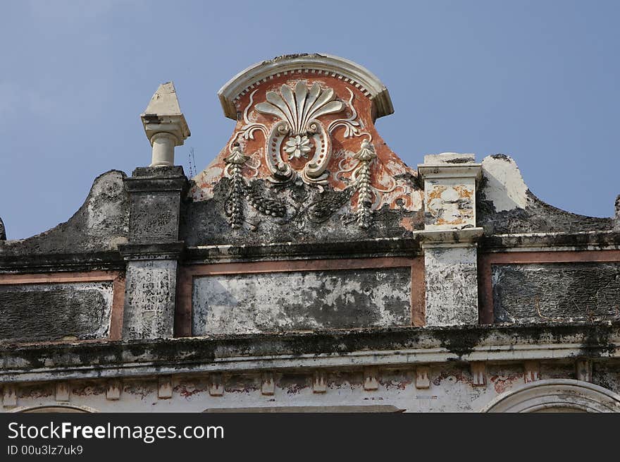 Old building in chikan Town，