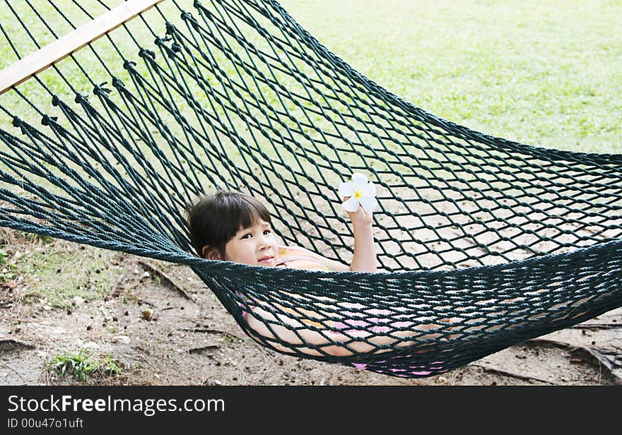 Girl In Hammock