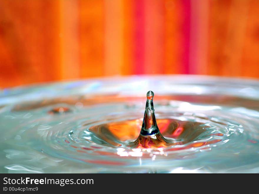 Abstract background of water splashing