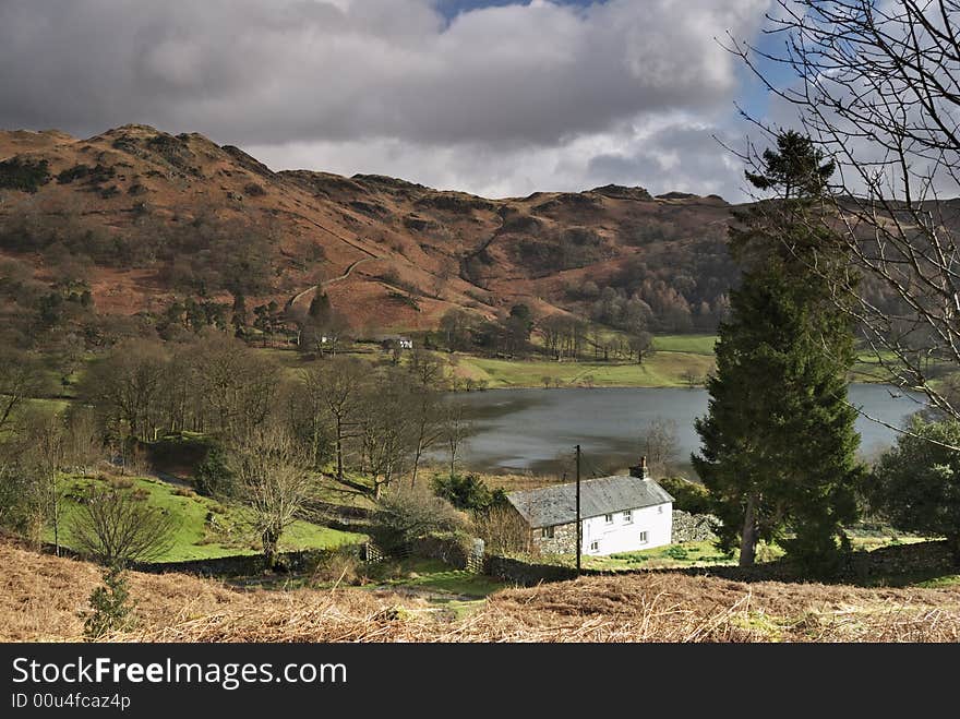 Isolated Cottage By Loughrigg Tarn