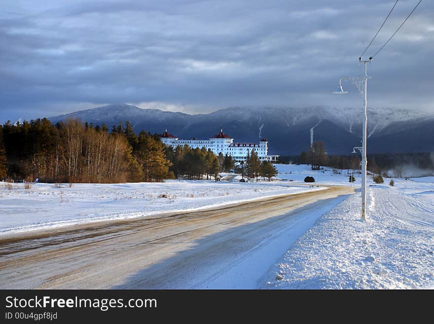 Winter at Bretton Woods, New Hampshire