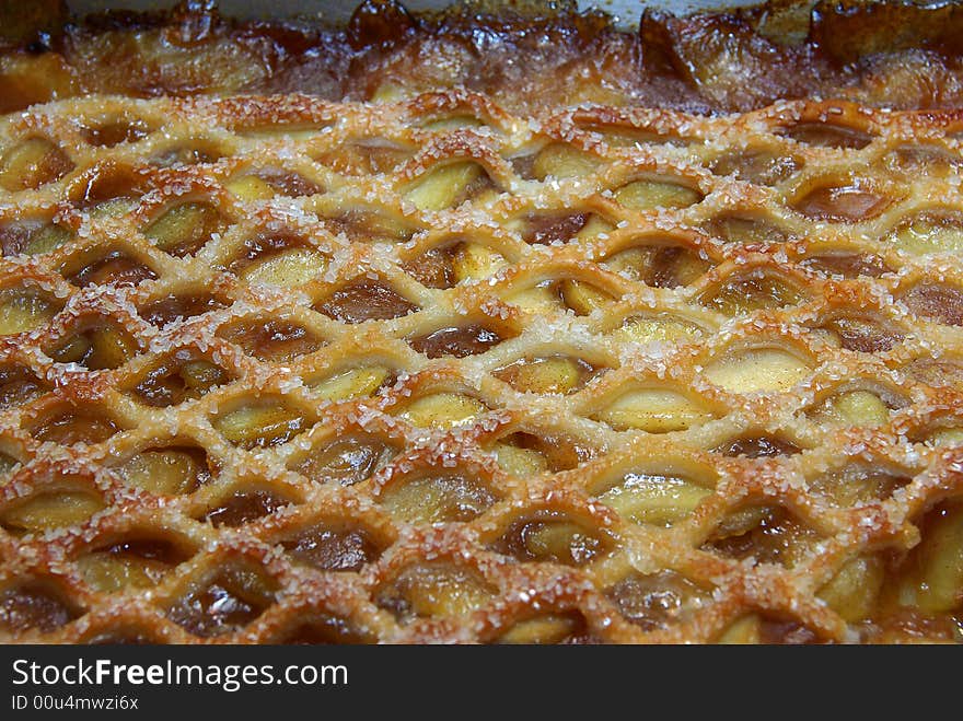 Lattice pie crust