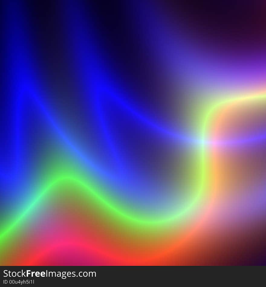 Abstract color background, computer generated. Abstract color background, computer generated