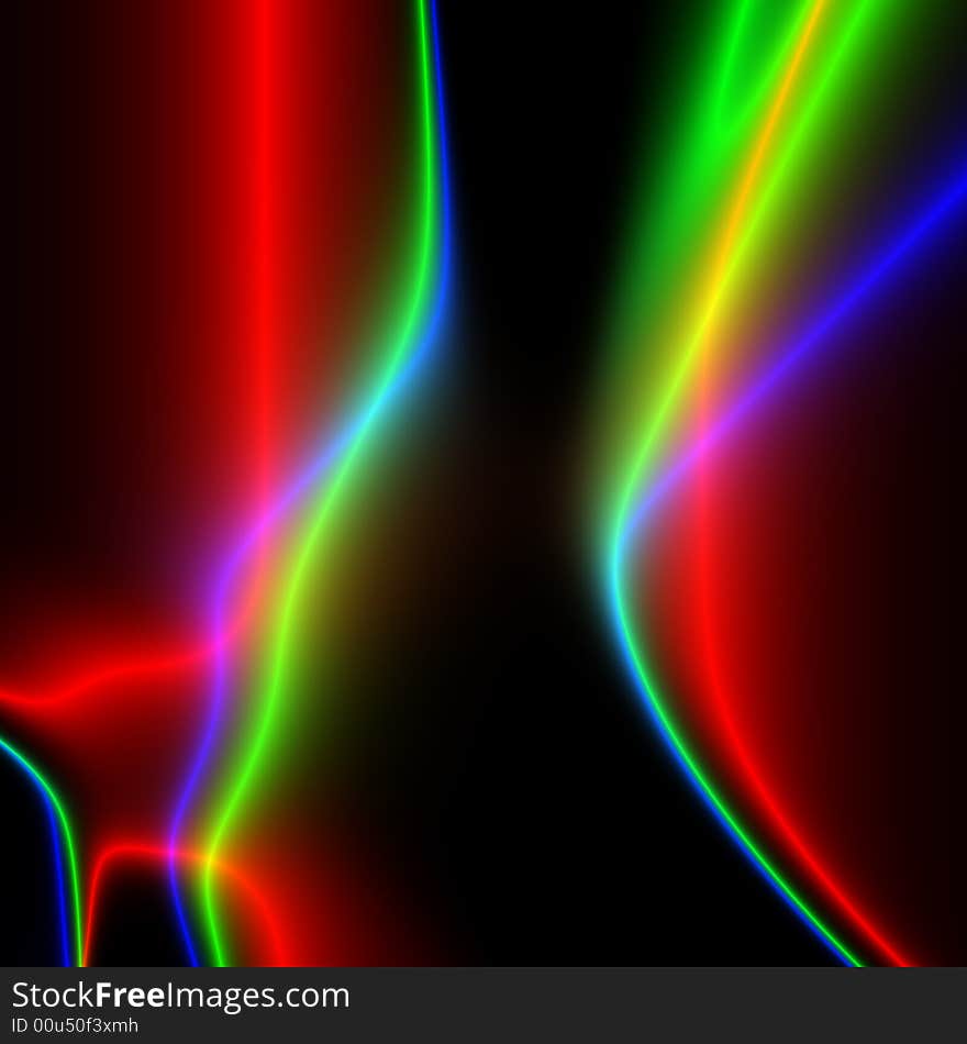 Abstract line background, computer generated. Abstract line background, computer generated