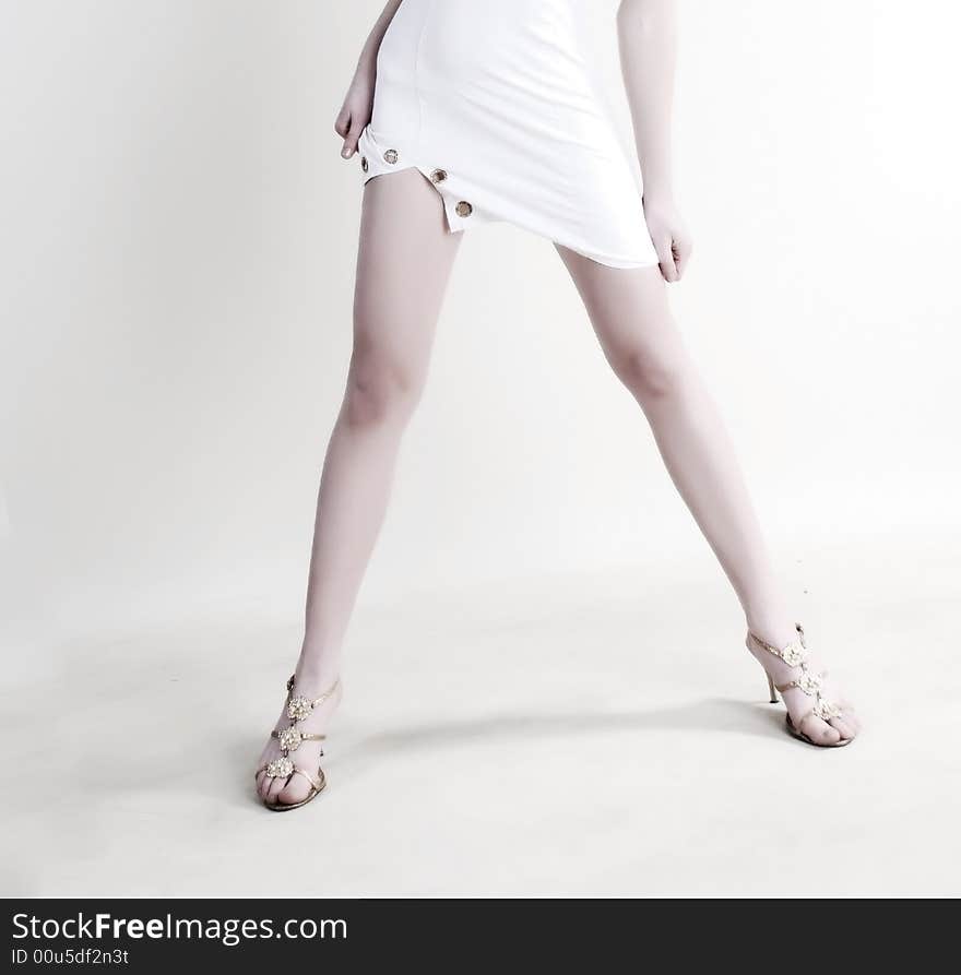 Beauty legs of young woman. Beauty legs of young woman