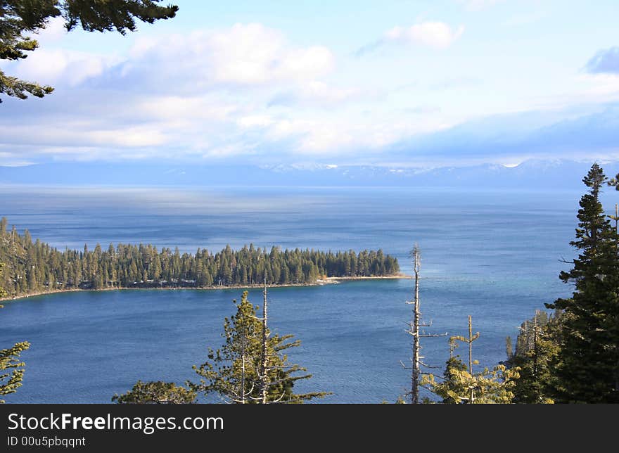 Beautiful Emeral Bay located at Lake Tahoe California. Beautiful Emeral Bay located at Lake Tahoe California