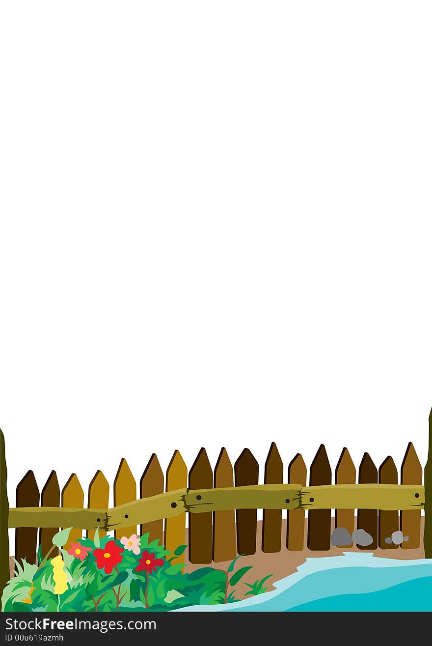 Fence backround