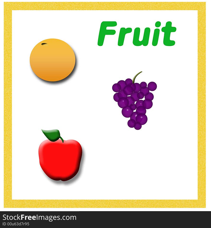 Fruit poster