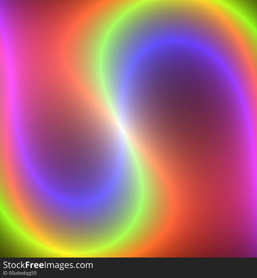 Abstract wavy background, computer generated. Abstract wavy background, computer generated