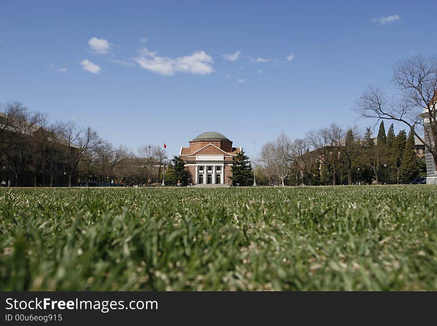 Hall in the lawn