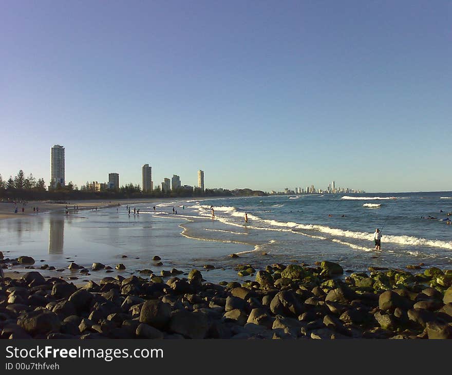 Burliegh Heads Beach