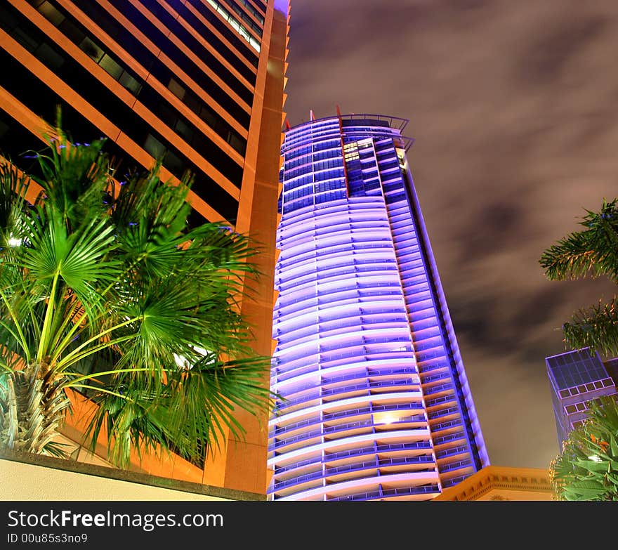 A high rise tower in the business district of brisbane, Australia. A high rise tower in the business district of brisbane, Australia