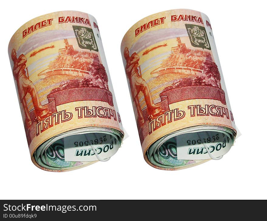 Russian  big money. 5000 & 1000 roubles. Russian  big money. 5000 & 1000 roubles.