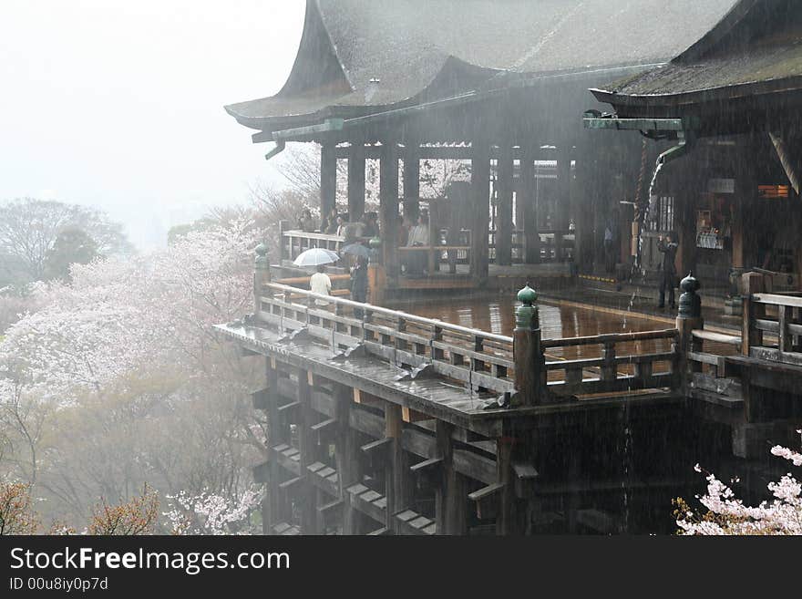 Fog of Kiyomizu-dera