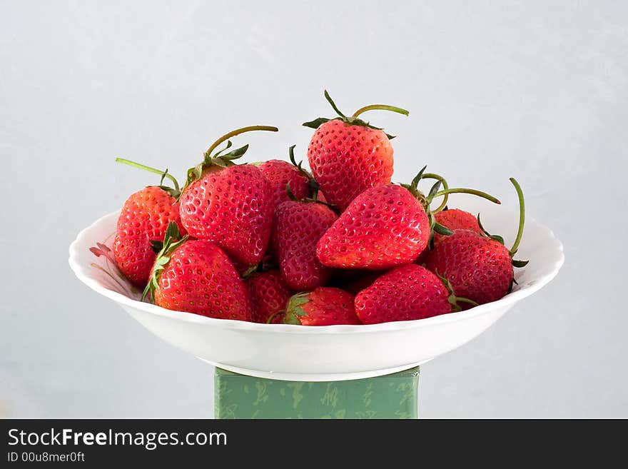 Close up of fresh succulent strawberries. Close up of fresh succulent strawberries