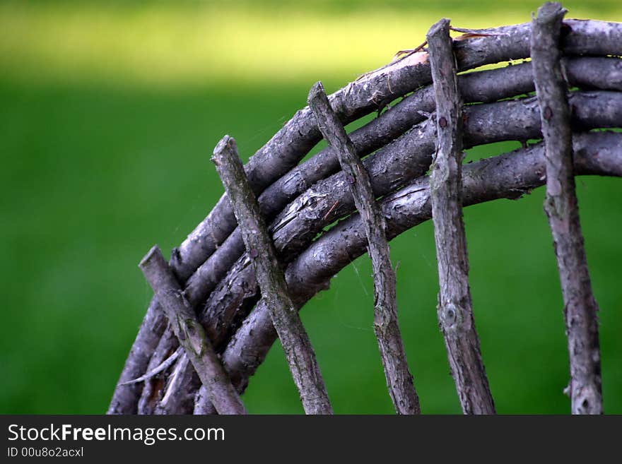 Wood chair