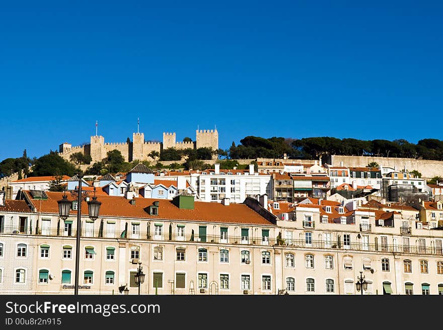 The castelo de sao jorge