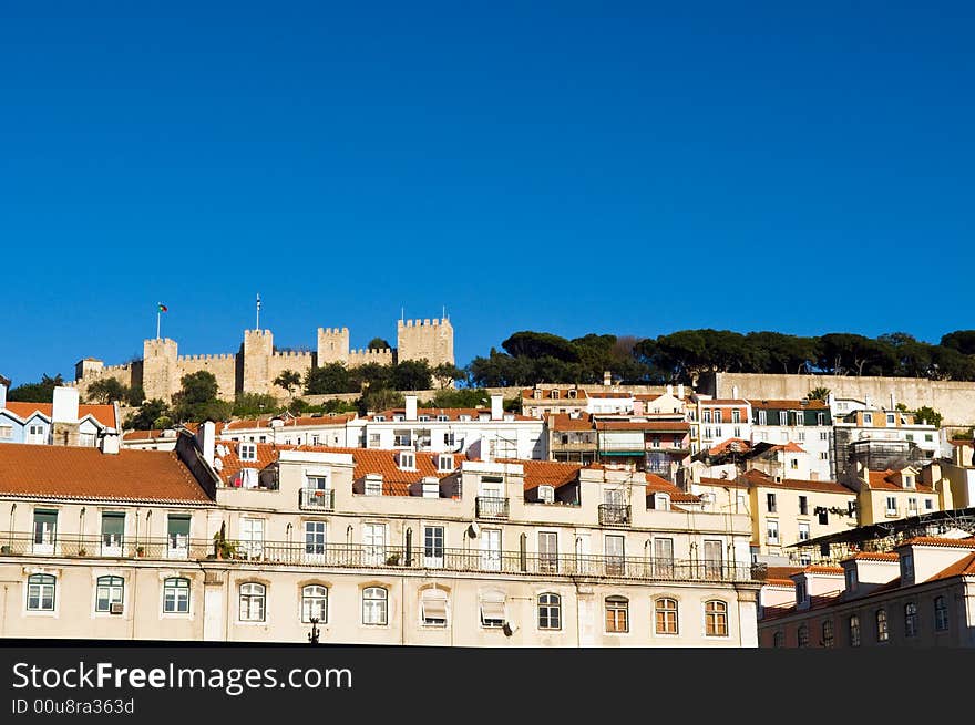 The castelo de sao jorge