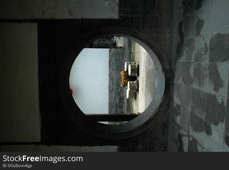 An old courtyard of Wei County of Hebei