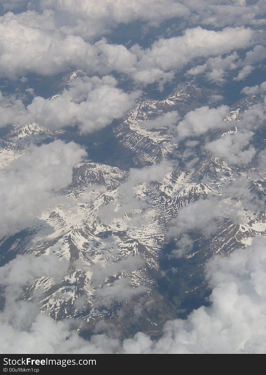 Aerial Mountains