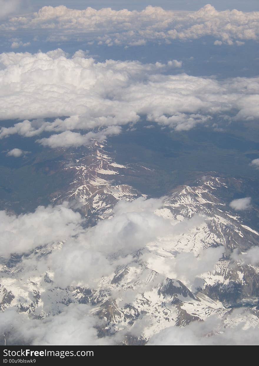 Aerial Mountains