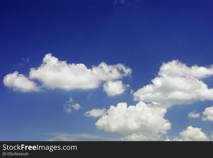 Sky and clouds