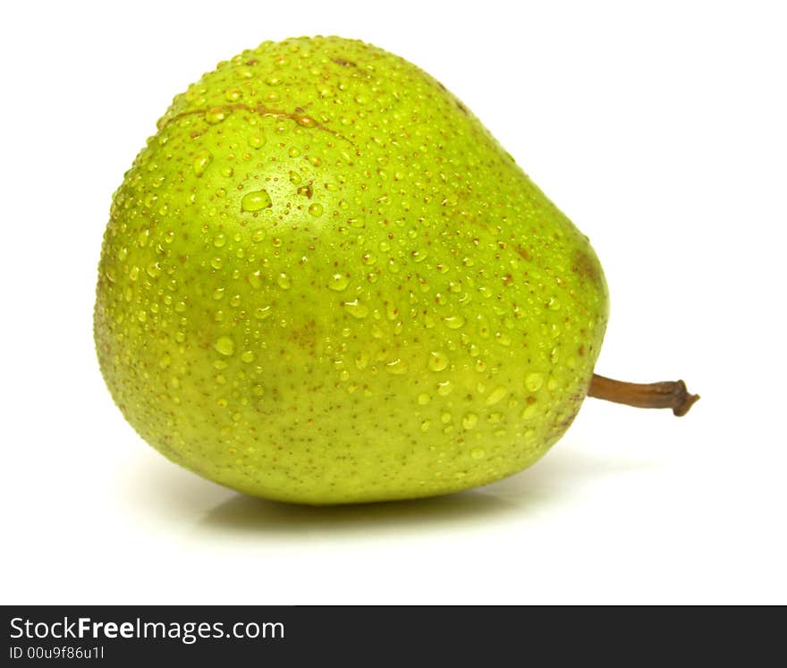 Ripe juicy pear