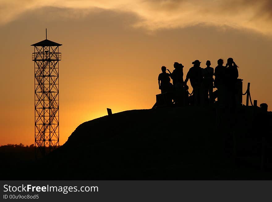 Sunset lookout