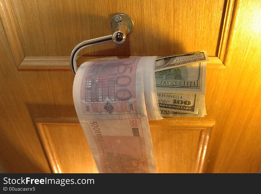 Toilet paper for millionaires