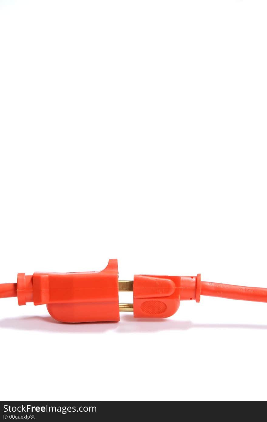 Orange Extension Cord