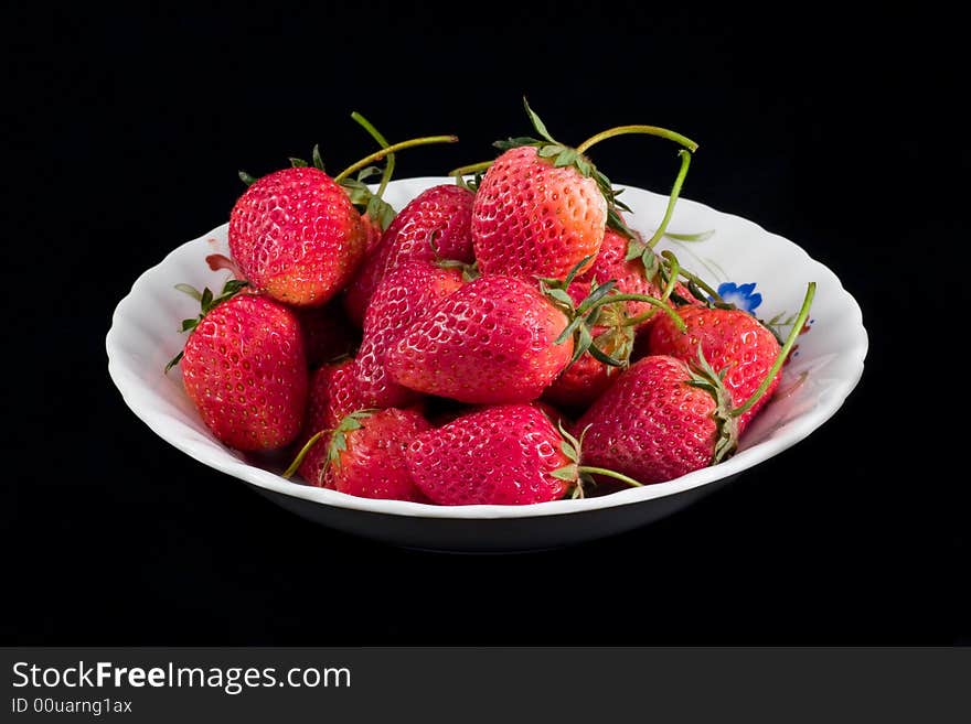 Close up of fresh succulent strawberries. Close up of fresh succulent strawberries