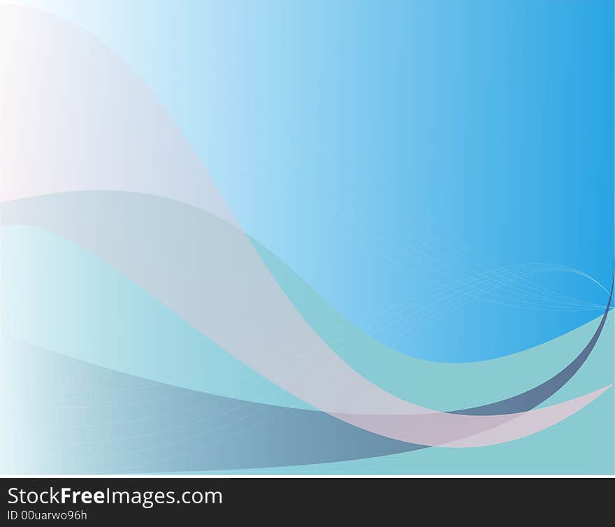 Background with blue and violet  waves. Background with blue and violet  waves