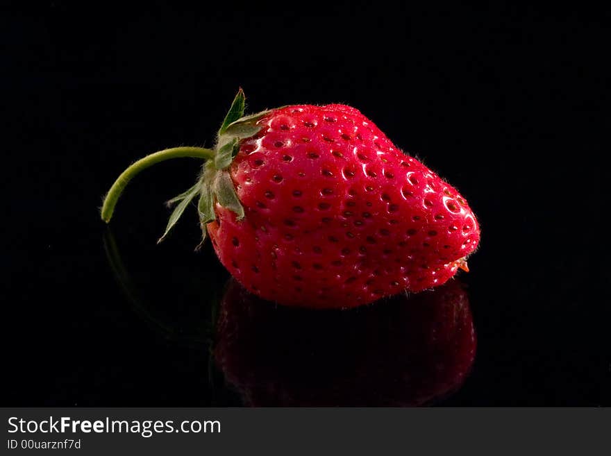 Close up of fresh succulent strawberries. Close up of fresh succulent strawberries