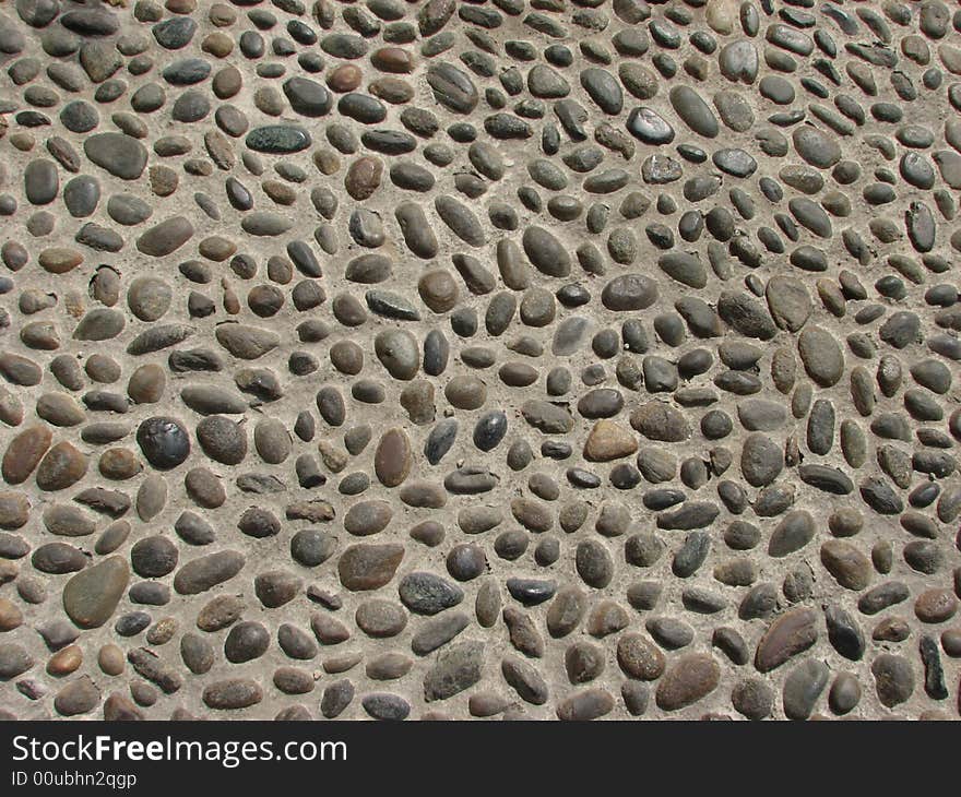 Close up of cable stones floor in Duomo Square in Milan. Close up of cable stones floor in Duomo Square in Milan.