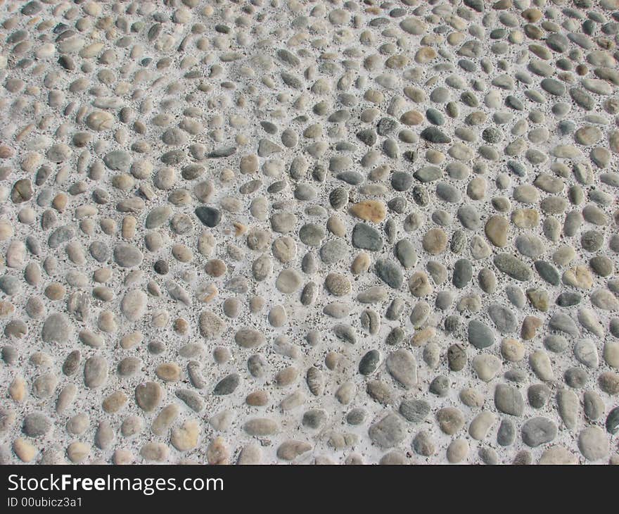 Close up of cable stones floor in Duomo Square in Milan. Close up of cable stones floor in Duomo Square in Milan.