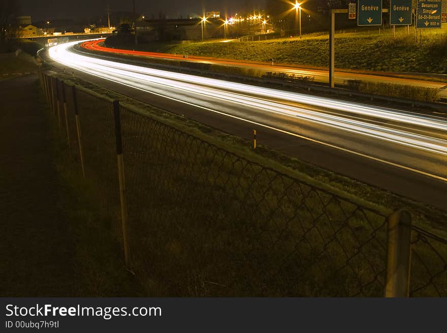 Stop Motion Car Lights