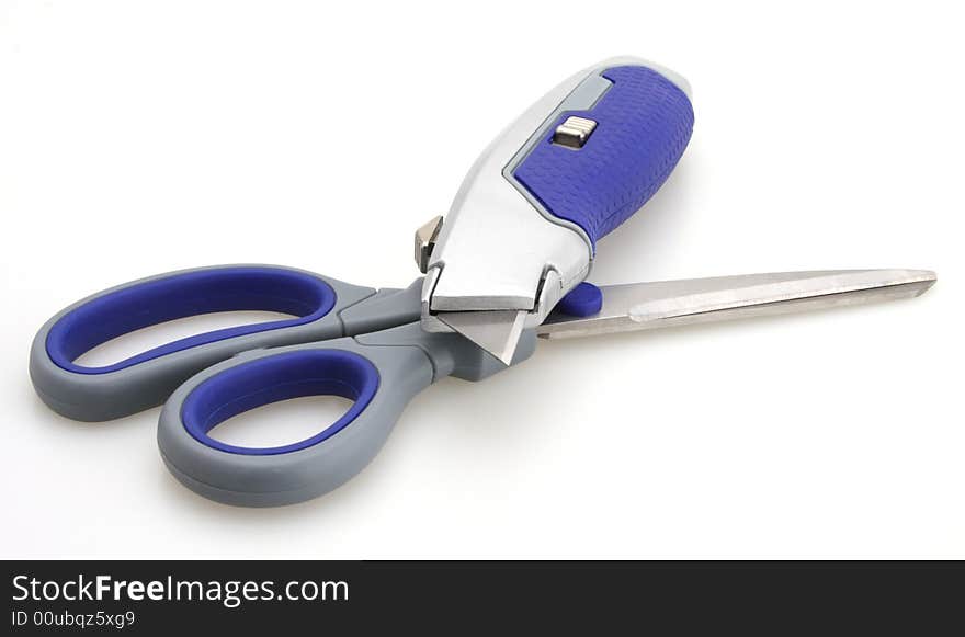 Blue Gray Handled Tools