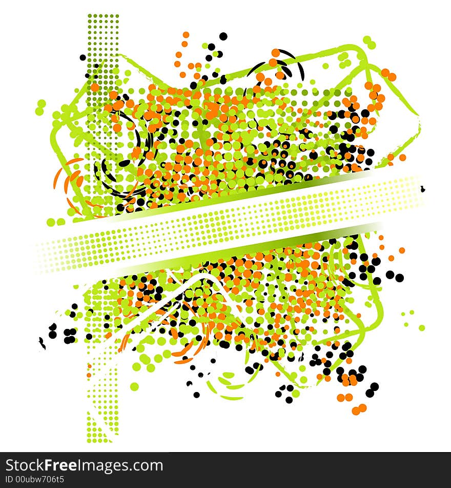 Abstract dots background, vector illustration. Abstract dots background, vector illustration